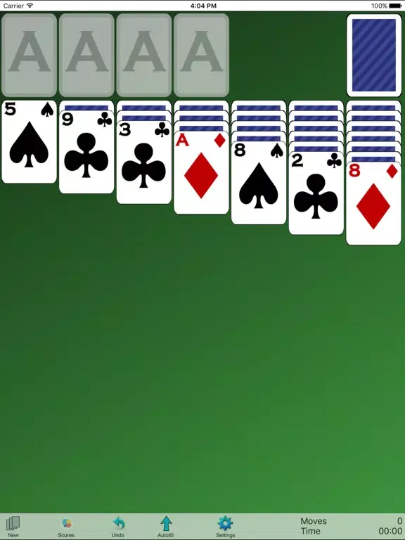 Solitaire Klondike Lite iPad 應用截圖