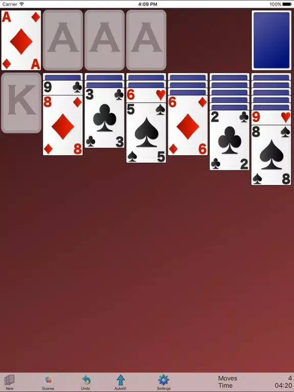 Solitaire Klondike Lite iPad 應用截圖