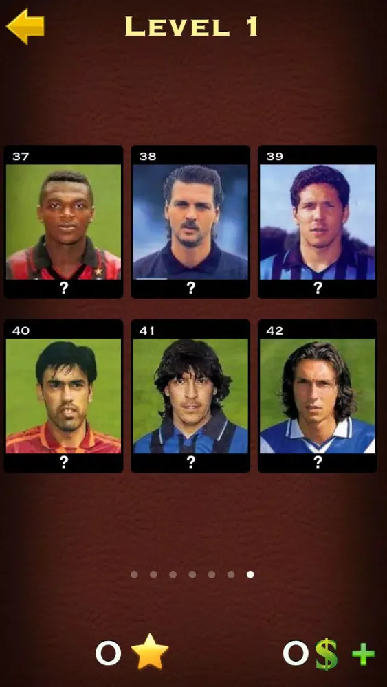 Football Trivia: '90s Serie A Players স্ক্রিনশট