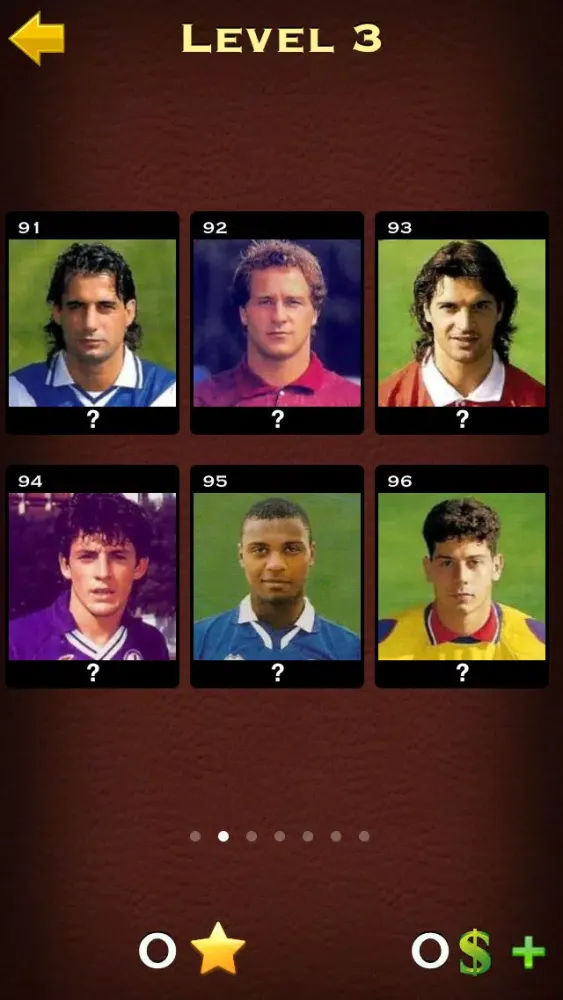Football Trivia: '90s Serie A Players স্ক্রিনশট