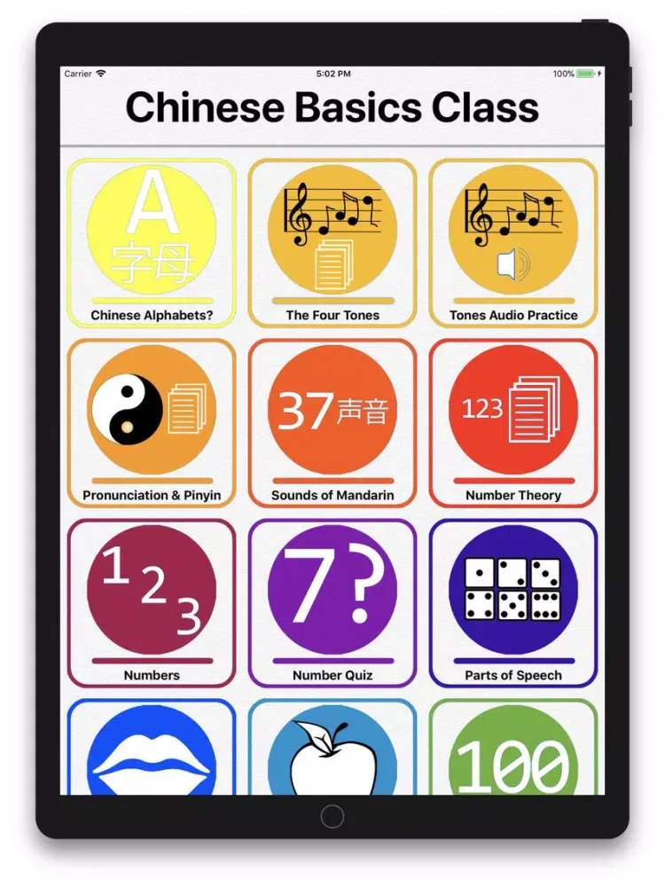 Capturas de pantalla de Quick Mandarin Chinese Lessons iPad 