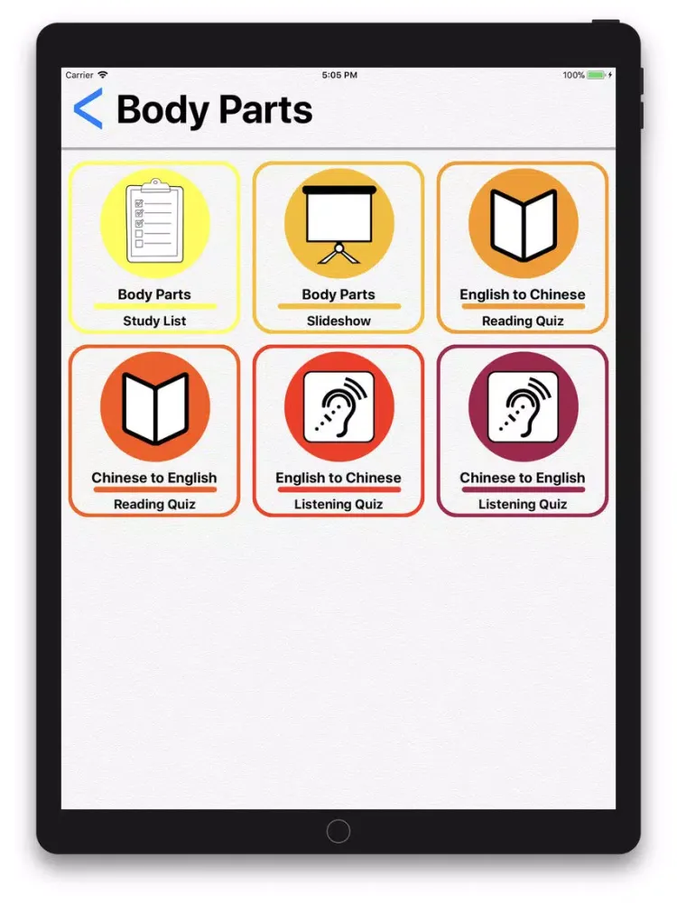 Capturas de pantalla de Quick Mandarin Chinese Lessons iPad 