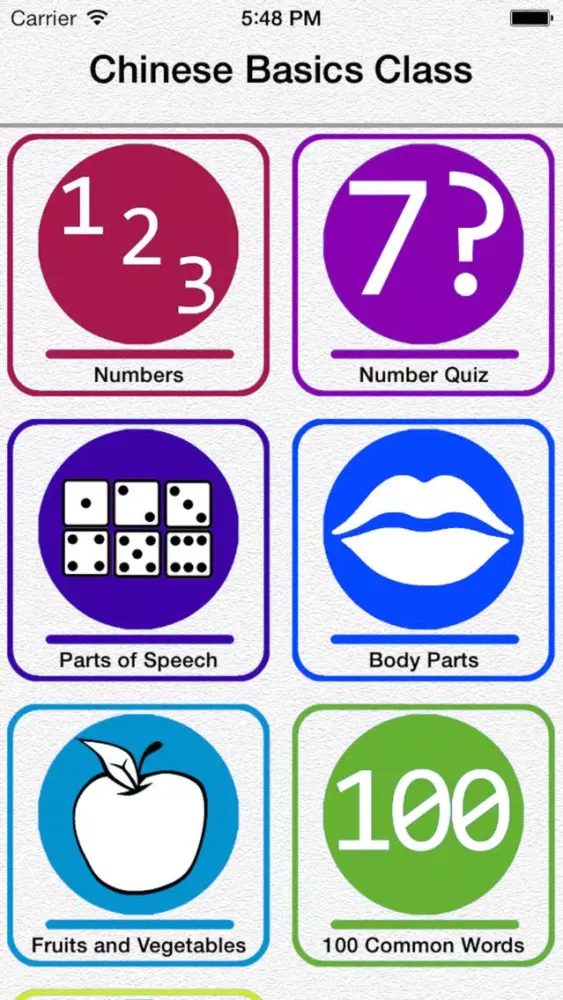 Capturas de pantalla de Quick Mandarin Chinese Lessons