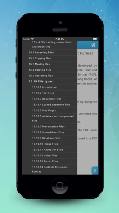 Tangkapan skrin Learn computer fundamentals
