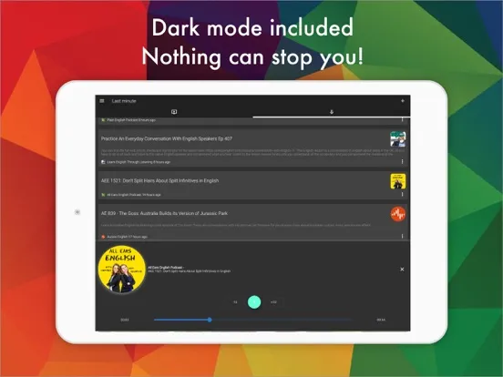 Learn English Podcast & Videos iPad  スクリーンショット