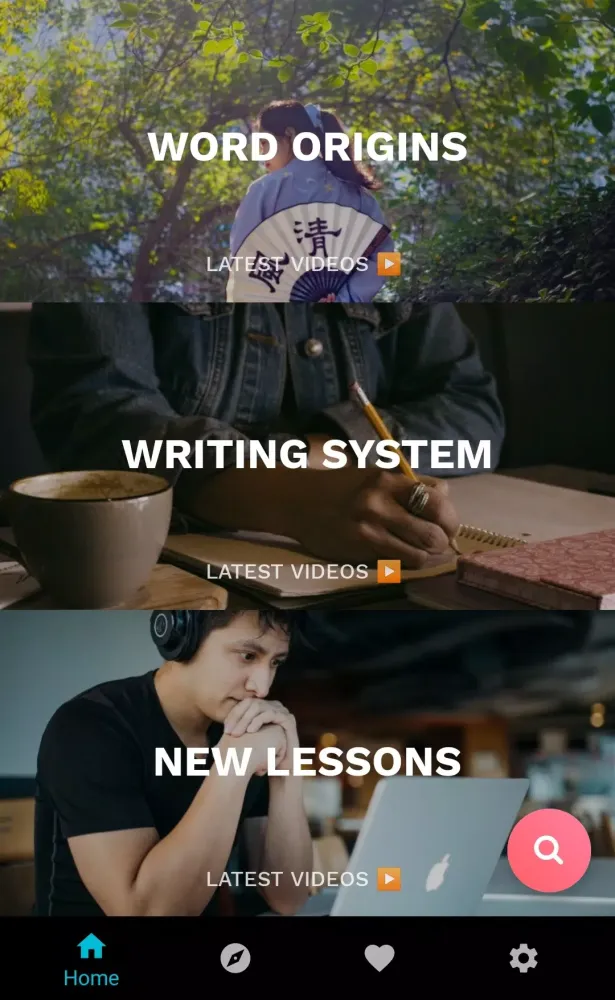 Capturas de tela do Learn Japanese