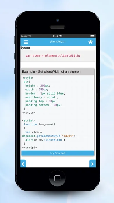 Скриншоты Javascript learn