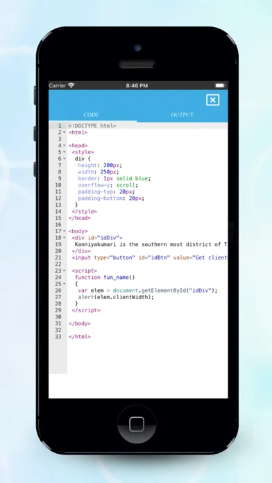 Скриншоты Javascript learn