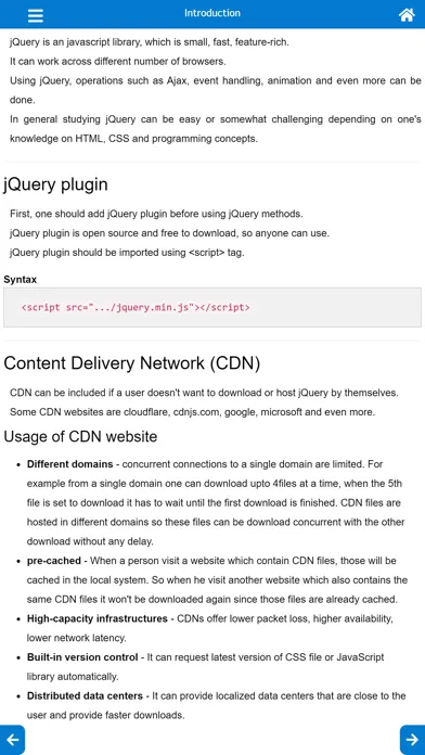 jQuery learn स्क्रीनशॉट