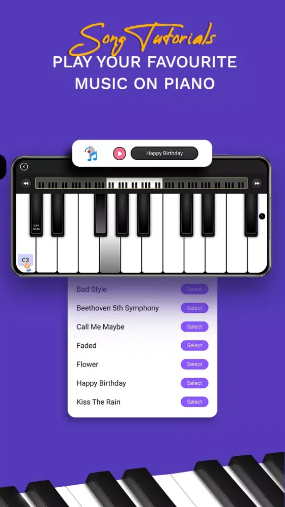 Learn Piano 스크린샷