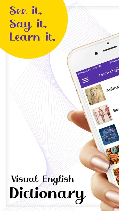 Visual English Dictionary Screenshots