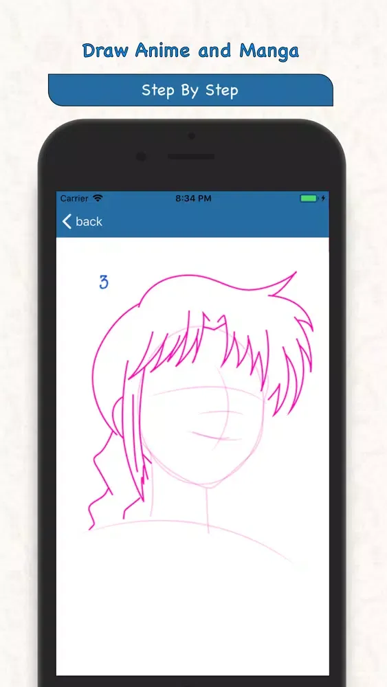 Ảnh chụp màn hình của Draw Anime and Manga