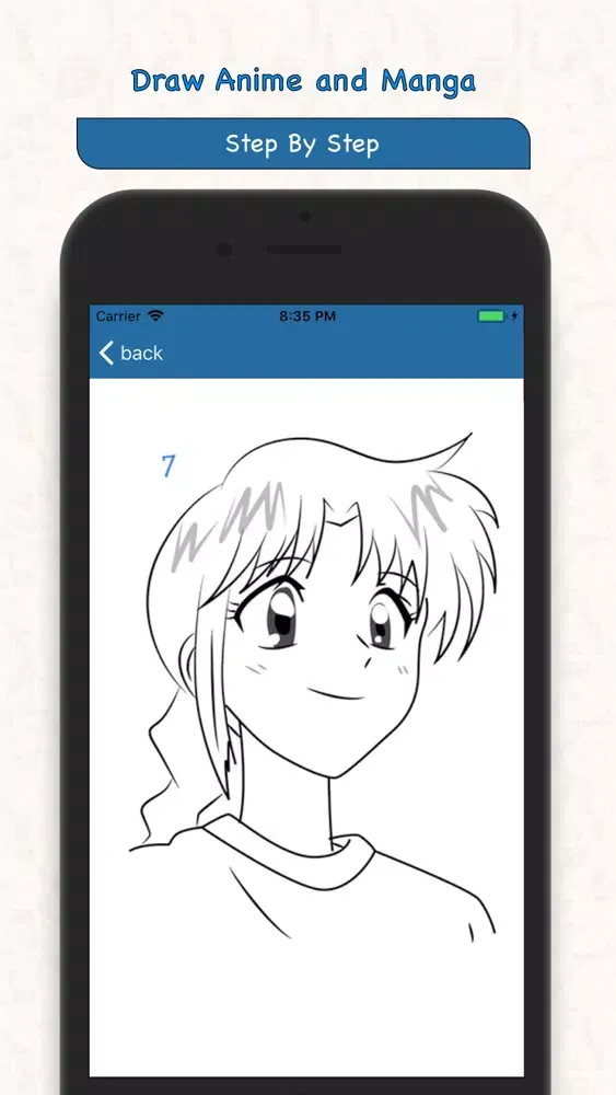 Ảnh chụp màn hình của Draw Anime and Manga