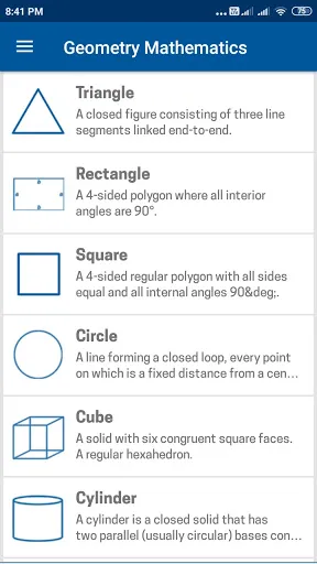 Geometry Mathematics应用截图
