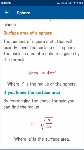 Geometry Mathematics应用截图