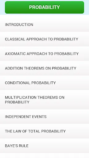 Probability Mathematics Screenshots