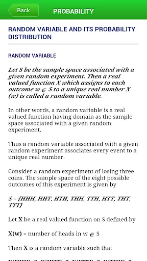 Probability Mathematics Screenshots