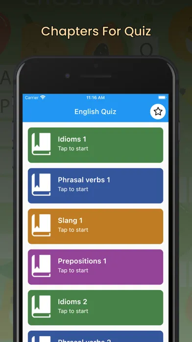 English Quiz test your level स्क्रीनशॉट