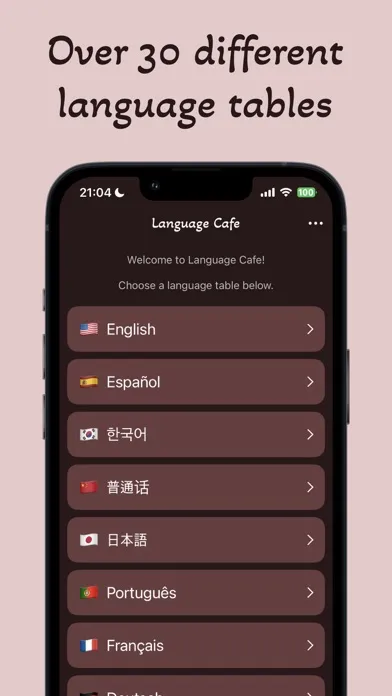 Language Cafe স্ক্রিনশট
