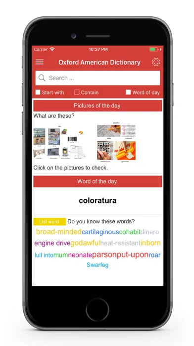 Capturas de pantalla de American Learner's Dictionary