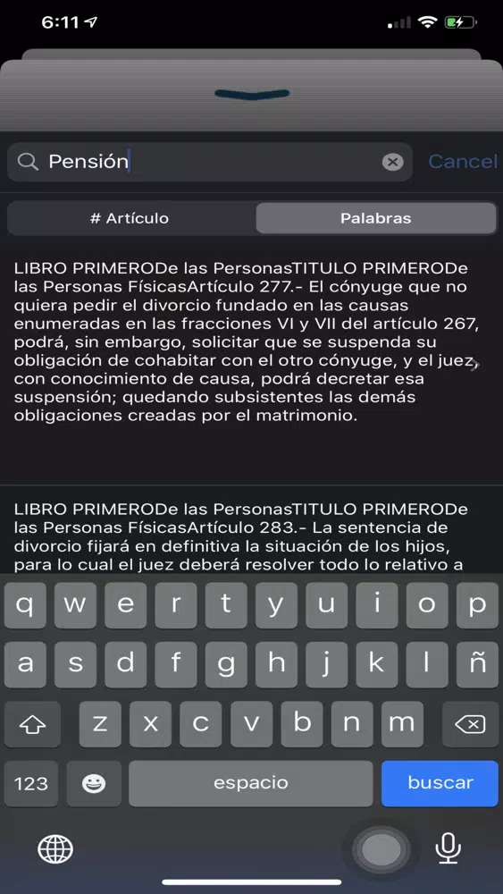 Código Civil Federal México Ekran Görüntüleri