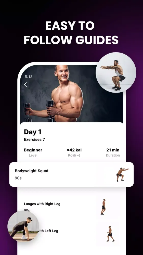 Leg Workouts for Men Screenshots