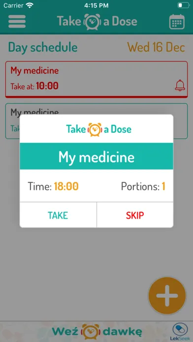 Take a Dose Screenshots