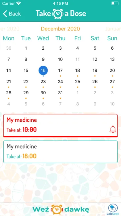 Take a Dose Screenshots