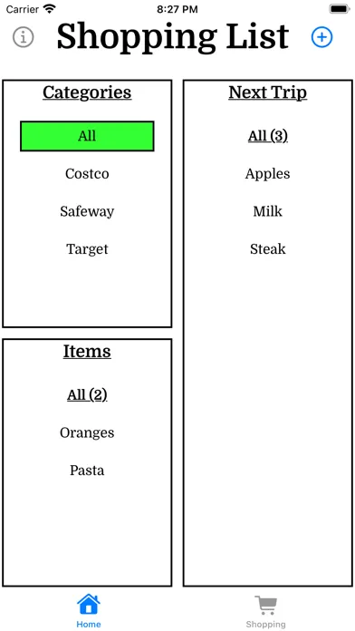 Tangkapan layar Easiest Shopping List