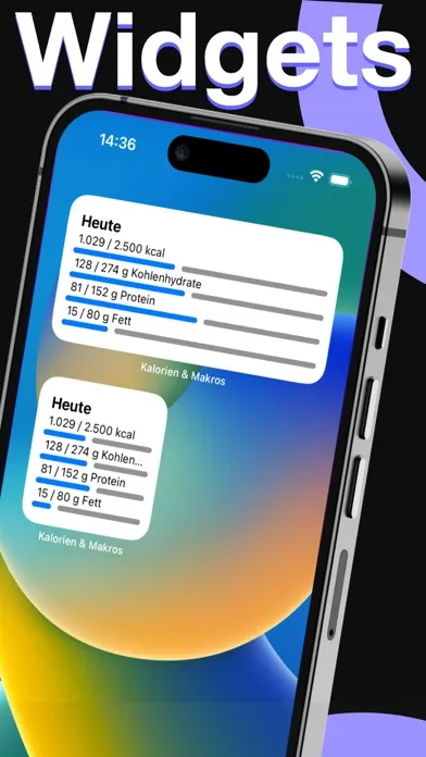 Kalorien und Makrotracker Pro سکرین شاٹس