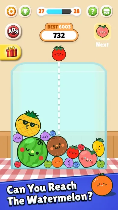 The Merge Watermelon Game 스크린샷