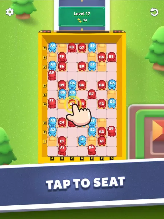 تصاویر Seat 'em all: Sort Riddle Quiz iPad 