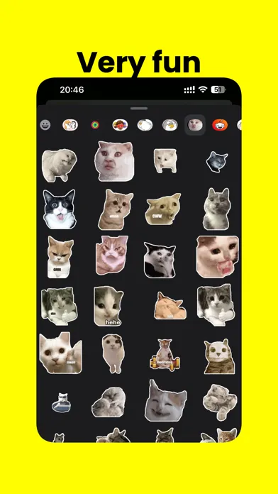 Meme cat emotion スクリーンショット