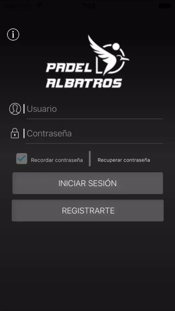 Tangkapan layar Padel Albatros