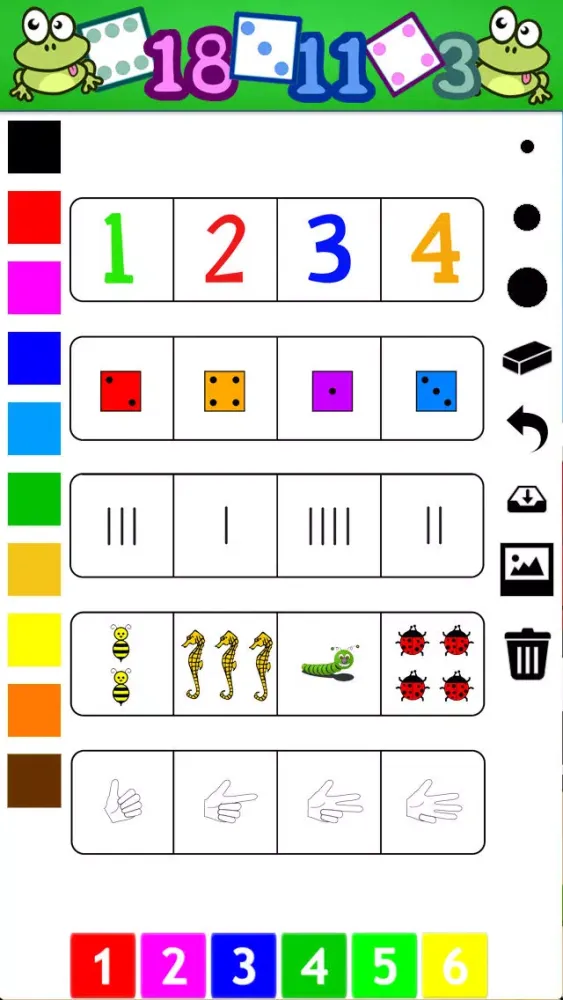 Captures d'écran de Educational games for children age 4-6: Learn the numbers 1-20 for kindergarten, preschool or nursery school