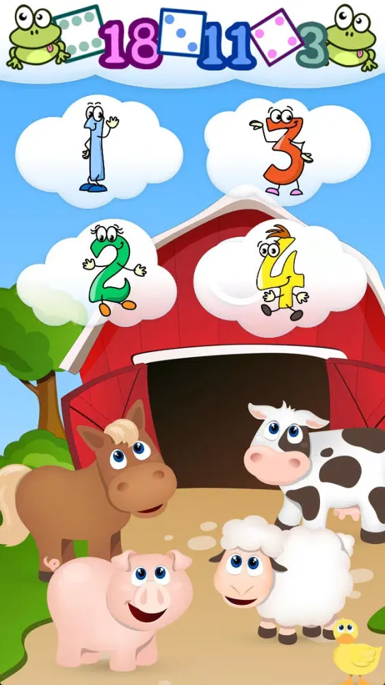 Captures d'écran de Educational games for children age 4-6: Learn the numbers 1-20 for kindergarten, preschool or nursery school