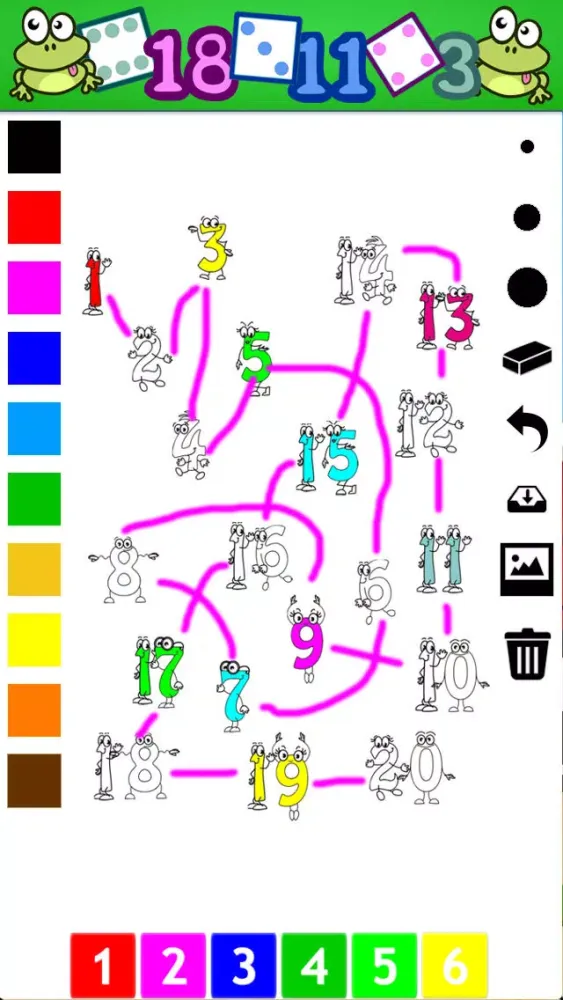 Captures d'écran de Educational games for children age 4-6: Learn the numbers 1-20 for kindergarten, preschool or nursery school