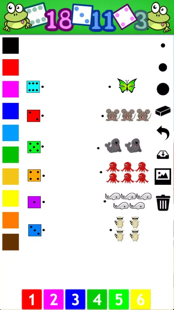 Captures d'écran de Educational games for children age 4-6: Learn the numbers 1-20 for kindergarten, preschool or nursery school