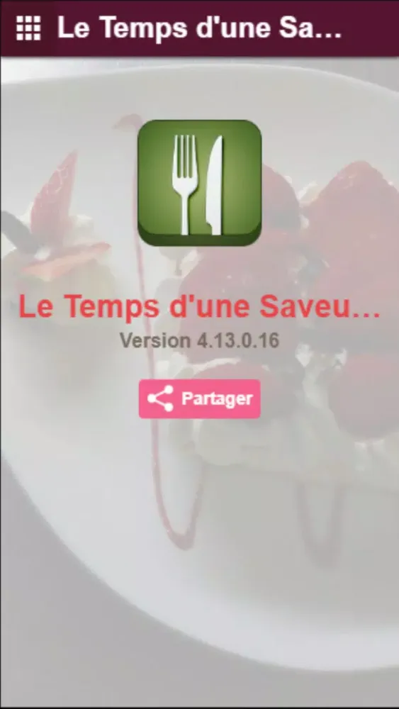 Capturas de tela do Le Temps d'une Saveur sprl