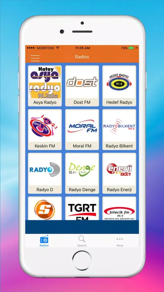ภาพหน้าจอของ Turkey Radios (Turkish Radio) - Radio Live