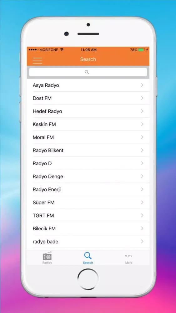 ภาพหน้าจอของ Turkey Radios (Turkish Radio) - Radio Live