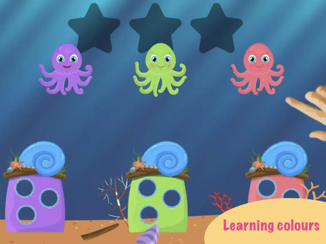Octopus school for children iPad  स्क्रीनशॉट