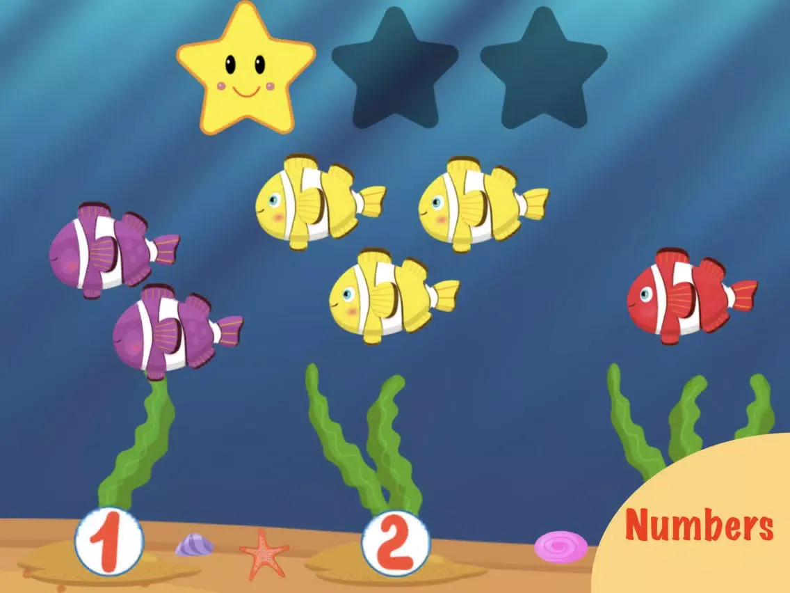 Octopus school for children iPad  स्क्रीनशॉट