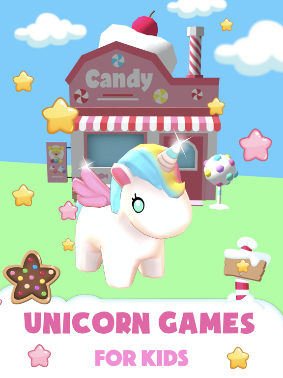 Unicorn games for girls 6+ iPad  Screenshots