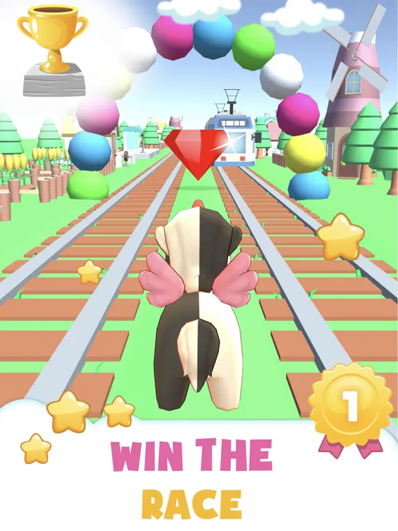Unicorn games for girls 6+ iPad  スクリーンショット