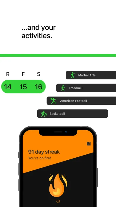Arrow: Social Fitness Network應用截圖