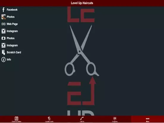 Level Up Haircuts iPad  Screenshots