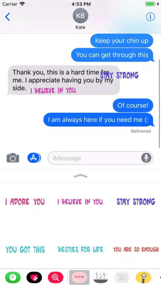 Sister Encouragement Stickers স্ক্রিনশট