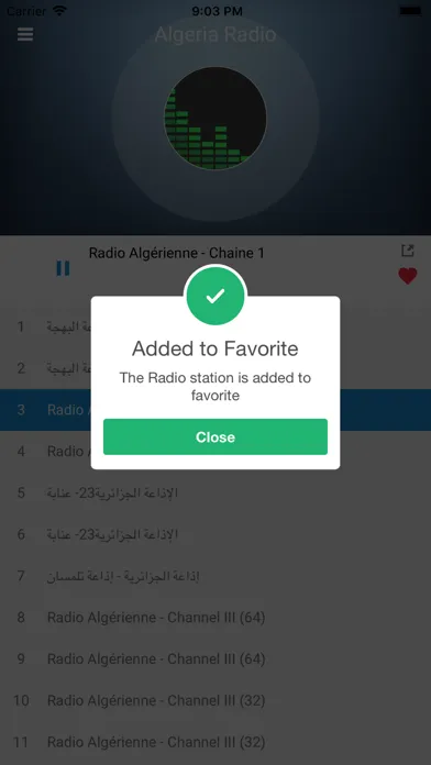 Algeria Radio Station: Algérie 스크린샷