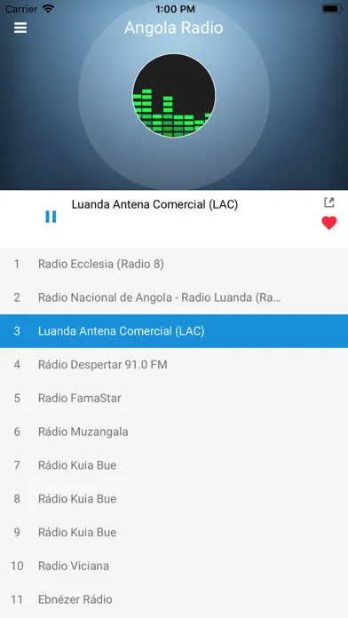 Angola Radio (Rádio angolana)应用截图